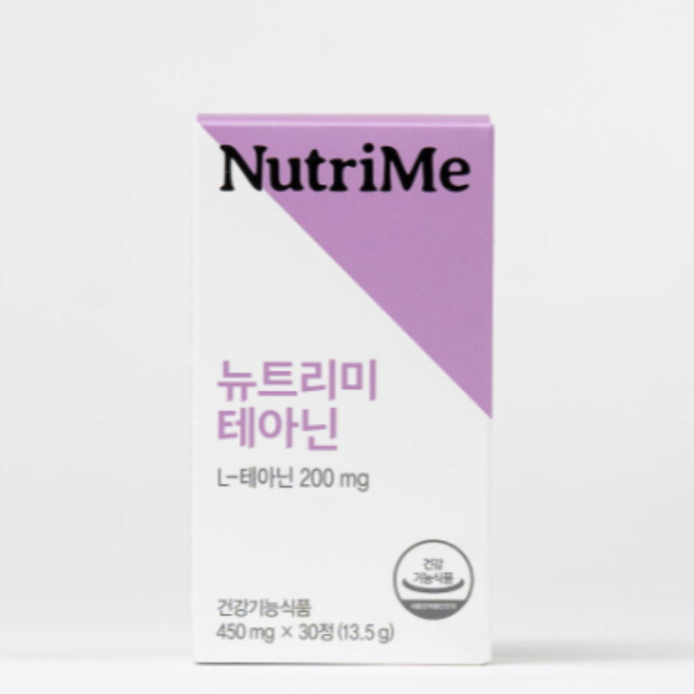 <b>뉴트</b>리미 테아닌 미니 <b>스트레스</b> 릴렉스 30정, 3개