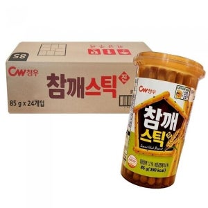 케이티알파쇼핑 청우식품 참깨스틱 85g 24개 (1박스)