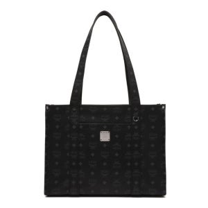엠씨엠 블랙 토트백 MWTGSTA02 BK TOTE
