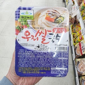 케이티알파쇼핑 우리쌀 국수 멸치맛 77.5g P00371700