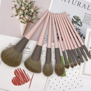 화장 붓 쉐딩 블러셔 립 11종 메이크업 브러쉬 세트