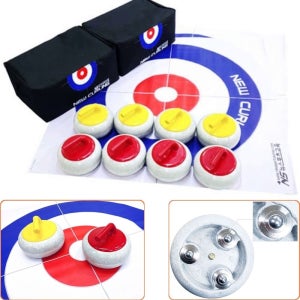 학교 뉴스포츠 체육용품 토너먼트 실내 플로어 컬링 풀세트 어린이 옥외