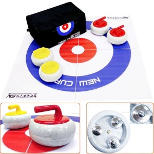 학교 뉴스포츠 체육교구 토너먼트 실내 플로어 컬링 하프세트 실내외 옥외