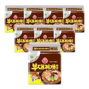케이티알파쇼핑 오뚜기 부대찌개라면 130g, 32개