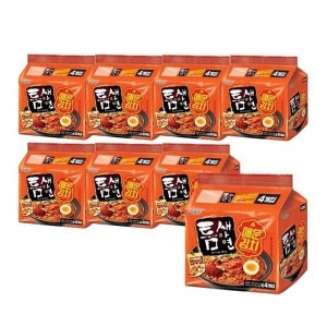 케이티알파쇼핑 틈새라면 매운김치 480gX4 1박스(8번들)