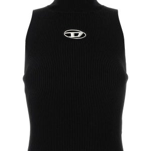 디젤 블랙 비스코스 블렌드 M-Onervax 탑 A130200DLAX 9XX