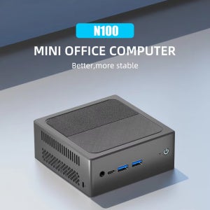 인텔 알더 레이크-N 쿼드 코어 N100 미니 PC HD DP 듀얼 LAN Wifi5 WiFi6 16G DDR5 1TB NVMe 윈도우 11 마이크로 홈/오피스 컴퓨터