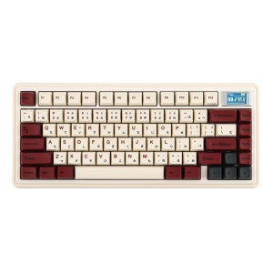 CIDOO ABM081 Stellar 75% VIA 핫스왑 유선/블루투스/2.4Ghz 1.14인치 TFT 스크린 무선 기계식 키보드 윈도우/맥용