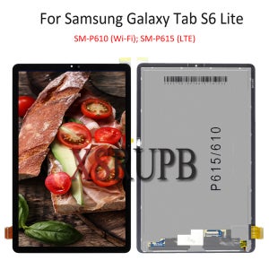 오리지널 삼성 갤럭시 탭 S6 라이트 10.4 P610 P615 P615N P617 LCD 스크린 디스플레이 터치 디지타이저 어셈블리