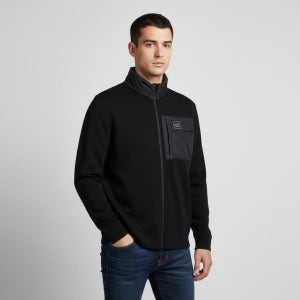 CP컴퍼니 지퍼 후드 가디건 W1WAX25107BKX 씨피컴퍼니 C P COMPANY THE M에트로POLIS SERIES COTTON ZIPPED HOODED  151137445