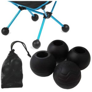 나가노 야외 스타일 의자 다리 커버 4개 세트 수납 봉투 포함 Helinox 헬리