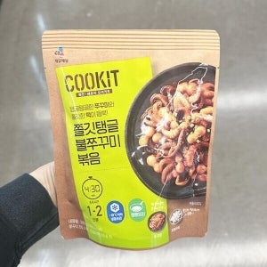 케이티알파쇼핑 쿡킷 쫄깃탱글 불쭈꾸미 볶음 385g 800178