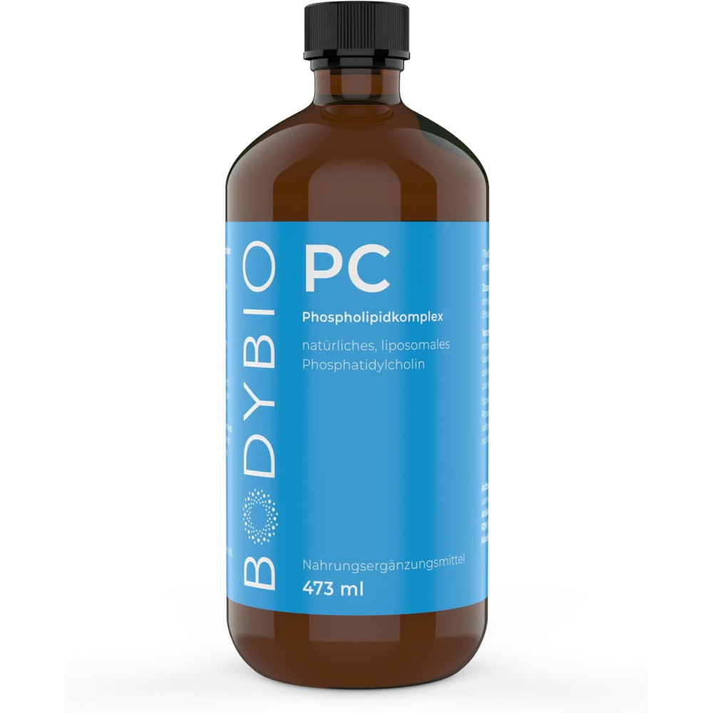 <b>바디바이오</b> bodybio PC 인지질 복합체 리포좀 473ml 뇌영양제 <b>집중력</b> 뇌피로개선 세포보호 신경보호  1개
