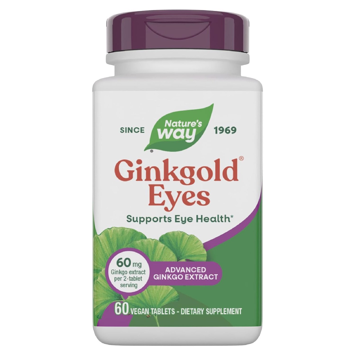 네이쳐스웨이 징크골드 아이즈 비건 타블렛  60정  1개