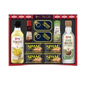 CJ제일제당 특별한선택B호 선물세트 1박스(4세트) 명절 설날 구정 답례품 단체선물