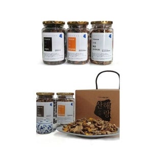 2026 설 국산 수제 볶은차 3종 선물세트 설날 답례품 사은품 판촉물 명절선물 봉봉샵