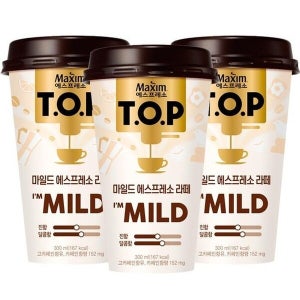 케이티알파쇼핑 맥심 티오피 마일드 에스프레소 라떼 컵커피 300ml x 20컵