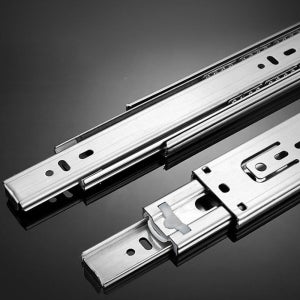 화장대서랍레일 3단 가구 서랍 옷장 싱크대 부속품 키보드판철레일 키보드서랍