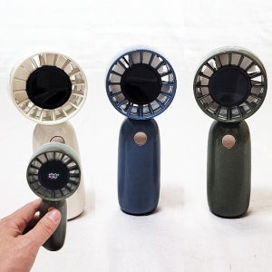 케이티알파쇼핑 버섯 10단 강풍 휴대용 미니선풍기 USB 손선풍기 선물