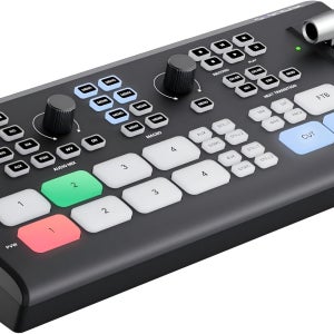 오시 고스트림 덱 프로 HDMI 라이브 스트림 스위처 비디오 믹서 (6개 HDMI, 2개 USB, 8개 매크로 버튼, 멀티소스 지원)