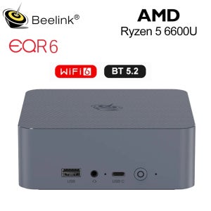 비링크 EQR7 AMD R7 7735U EQR6 R5 6600U EQR5 R5 5500U 미니 PC DDR4 16G 램 500G SSD 윈도우 11 WiFi6 4K 1000M 데스