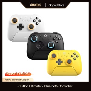 Nintendo Switch/Switch 2,PC,Windows TMR 조이스틱(충전 도크 포함)용 8BitDo Ultimate 2 Bluetooth 컨트롤러