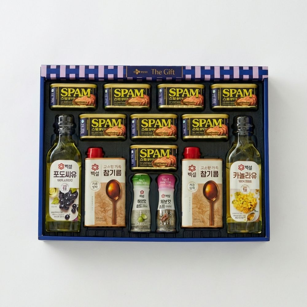 <b>CJ제일제당</b> CJ 스팸 <b>종합</b> 선물세트 설 선물 답례품 최고의선택 프리미엄호