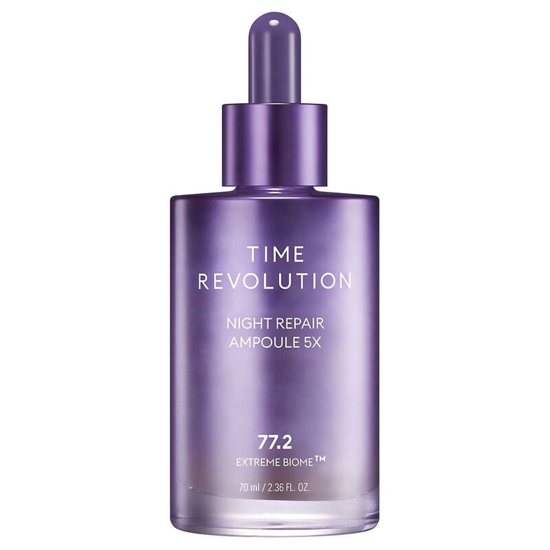 MISSHA 타임 레볼루션 나이트리페어 앰플 5X 70ml, 2개