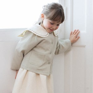 아멜리아 자수 자켓_민트