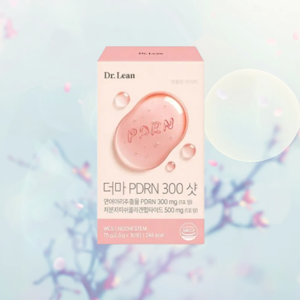 닥터린 더마 PDRN 300샷 저분자콜라겐 히알루론산 30포, 1개
