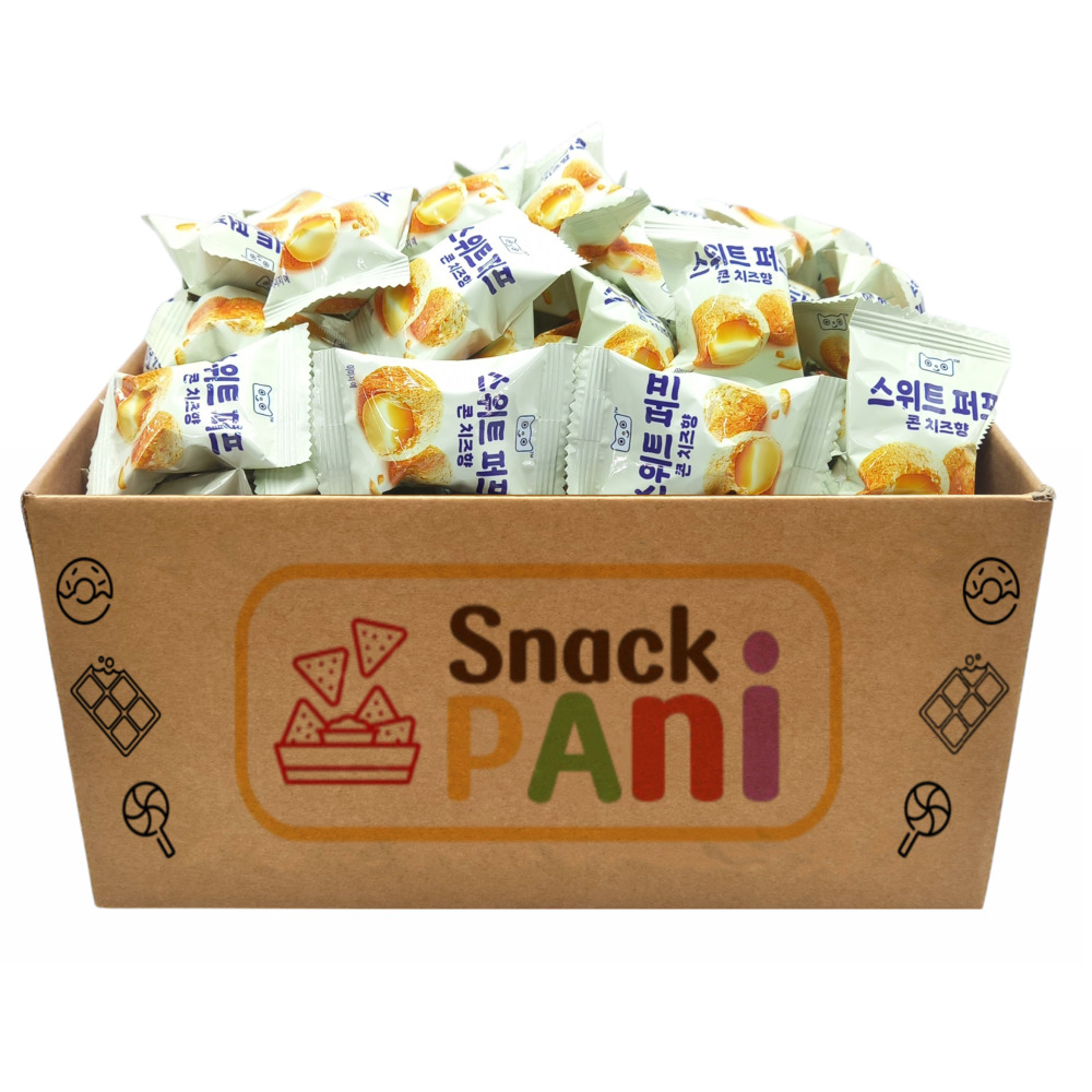 스낵파니 미니 스위트 퍼프: 콘치즈맛