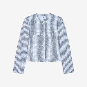 [롯데백화점] 씨 슬림핏 트위드 체크 자켓 SKJAC2111 LE1219218253