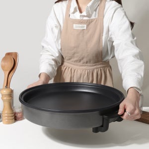 전기 대형 잔치팬 그릴 42cm 명절 부침 멀티팬