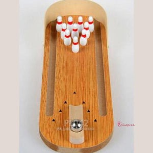 미니볼링게임 구슬 테이블 놀이 세트 알까기 보드 볼링핀 선물 장난감zab780