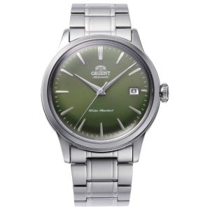 오리엔트 클래식 밤비노 자동 그린 다이얼 시계 RA AC0M09E 오토매틱 남성 Classic Bambino Automatic Green Dial Men s Wa 125853809