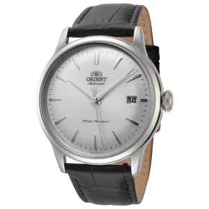 오리엔트 클래식 밤비노 자동 화이트 다이얼 남성 시계 RA AC0M03S 오토매틱 실버 Classic Bambino Automatic Silver Dial Men 115441347