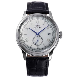 오리엔트 클래식 밤비노 자동 실버 다이얼 남성 시계 RA AP0104S 오토매틱 Classic Bambino Automatic Silver Dial Men s W 131649450