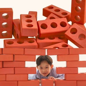 유아 블록쌓기 소프트 벽돌블록 40P 어린이선물 조립블럭