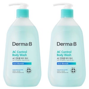 더마비 AC 컨트롤 바디 워시, 420ml, 2개