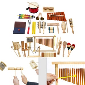 어린이집 음악교구 원목악기 학급세트 청각 손자선물 리듬