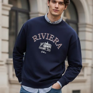 [이월][올젠] 올리버 라운드 맨투맨 티셔츠 (ZME1TH1901)