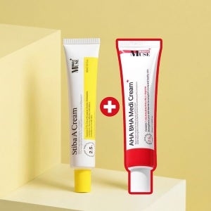 스티바A크림 1개 + 아하바하메디크림 1개