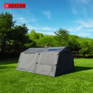 에르젠 포레스트 캐슬 / 에어텐트 전실형 거실형 투룸텐트 5면 PVC패널 도킹텐트