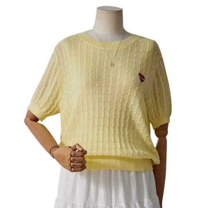 [롯데백화점] 포커스 시원 라운드 니트 FM5D3KT3180 LE1219829401