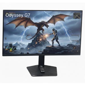 삼성전자 오디세이 G7 S32DG700 IPS 80cm 4K UHD 144Hz 1ms 게이밍 모니터 블랙