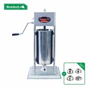 (현대Hmall) 뉴테크 UPB481S7 츄러스 충진기 15kg 스테인리스 수동식 필링 머신 업소용 홈베이킹 기계