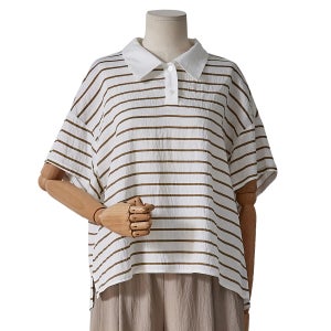 포커스 써머 시원 카라 티셔츠 FM5E3TS3252