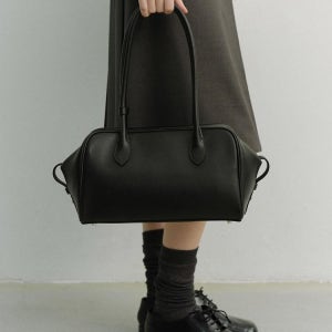 [던스트] SOFT FRAME COMPACT SHOULDER BAG BLACK_UDBA6E210BK