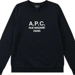 아페쎄 루퍼스 맨투맨 티셔츠 남성 스웨트 셔츠 블랙 COEZD H27500 LZZ