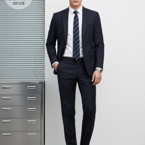 [지오지아] 미라클 다크네이비 정장세트 (ABE1SB1201_ABE1SP1201_DNV)